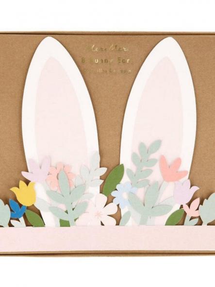 Disfraz Orejitas de conejito con flores [3]