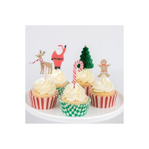 Cupcake kit casa festiva de Navidad [2]