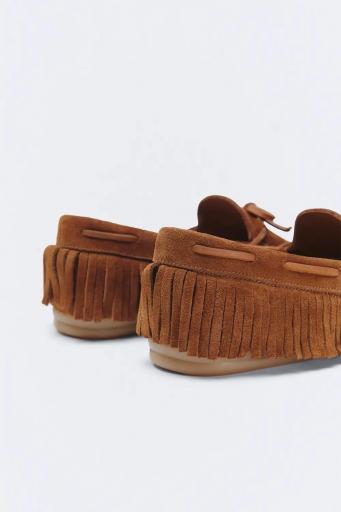 Mocasín borlas peil serraje Boho [3]