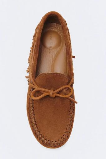 Mocasín borlas peil serraje Boho [4]