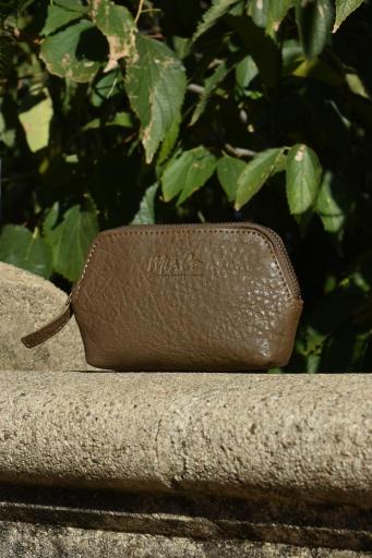 Monedero topo piel grabada Kaira [0]