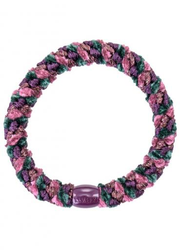 Goma de pelo mezcla burdeos y verde [0]