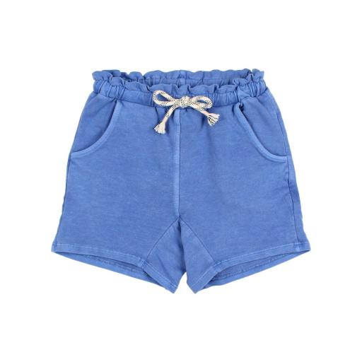 Pantalón corto de felpa color blue surf [0]