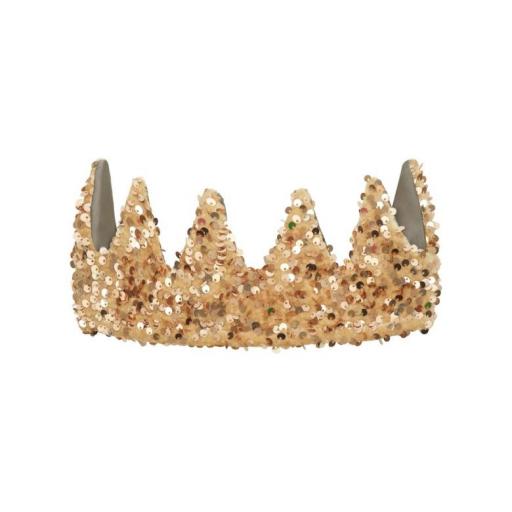 Corona de lentejuelas