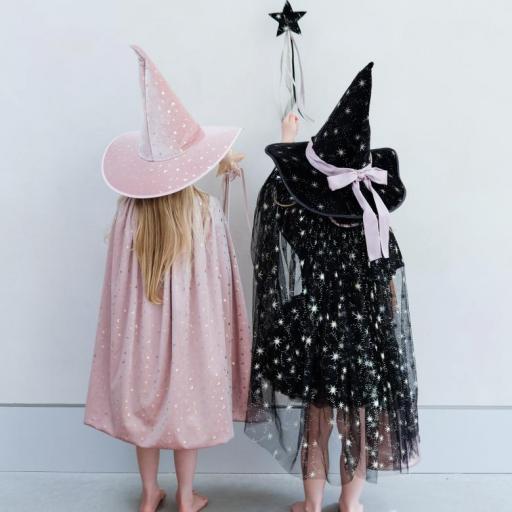 Capa rosa de terciopelo Glinda [4]
