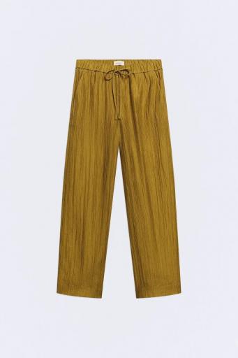 Pantalón verde oliva fluido Aswan [0]