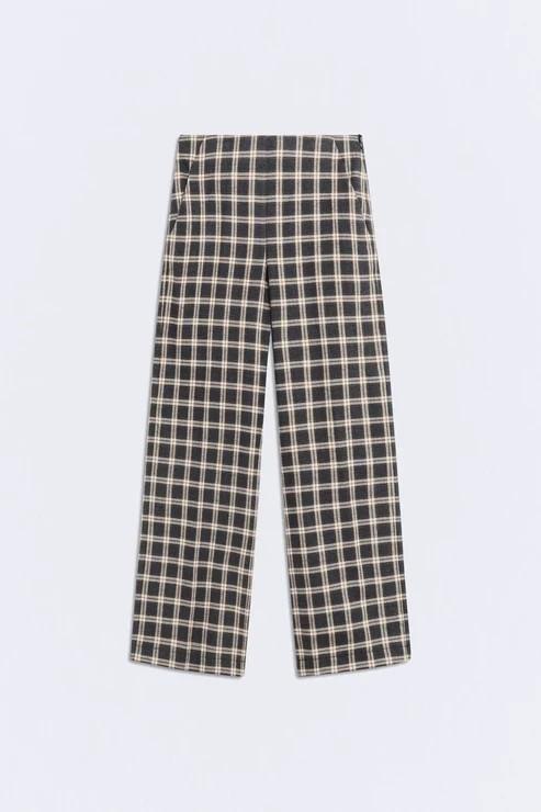 Pantalón algodón cuadros Awckland
