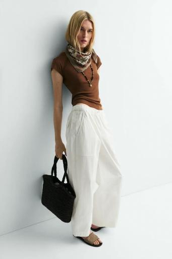 Panatlón algodón blanco Bergman [4]