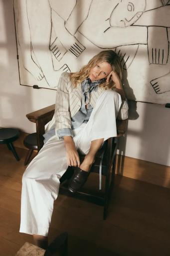 Panatlón algodón blanco Bergman [2]