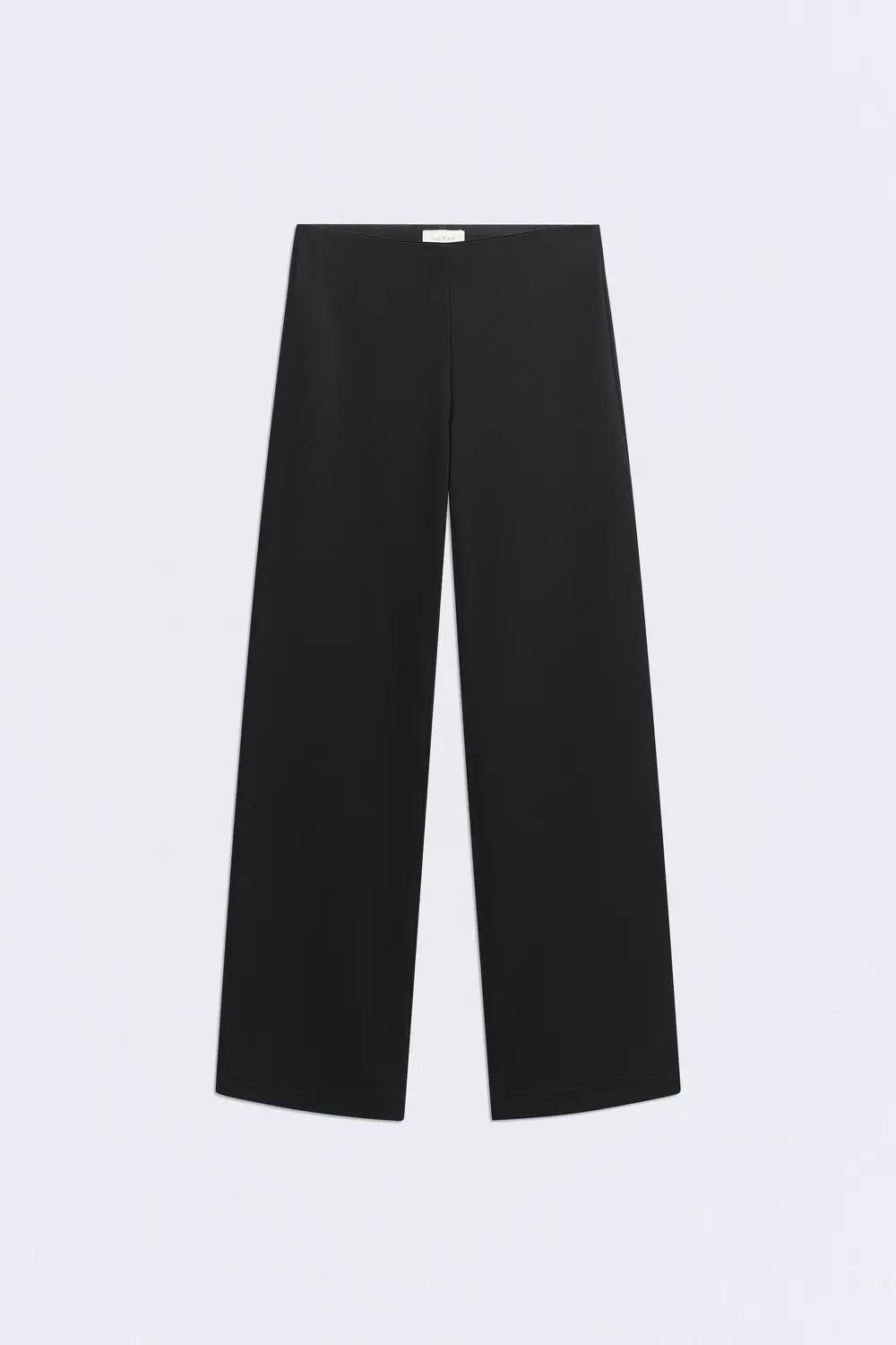 Pantalón flare punto Cher