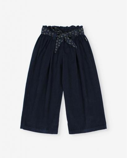 Pantalón micropana girly azul [0]