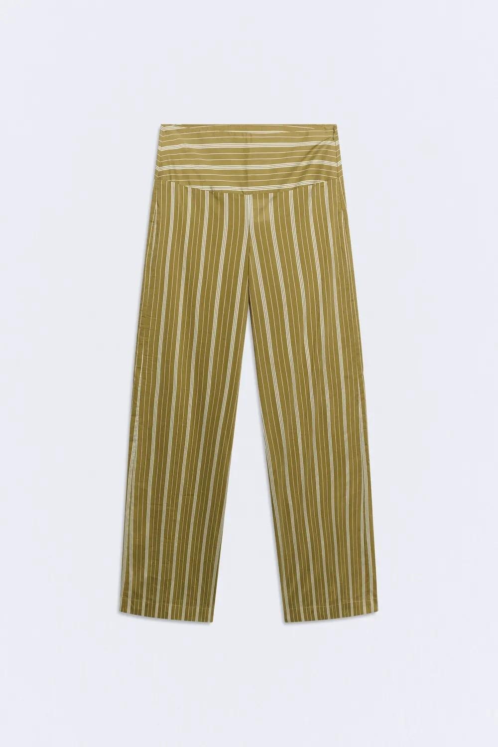 Pantalón rayas verdes Indonesia