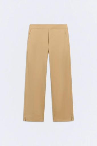 Pantalón tobillero recto camel Jason
