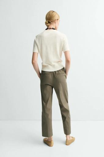 Pantalón tobillero recto Jason verde [3]