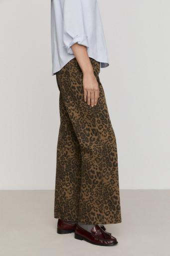 Pantalón leopardo marrón [1]