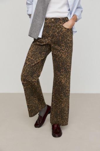 Pantalón leopardo marrón [2]