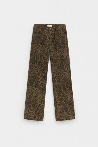 Pantalón leopardo marrón [3]