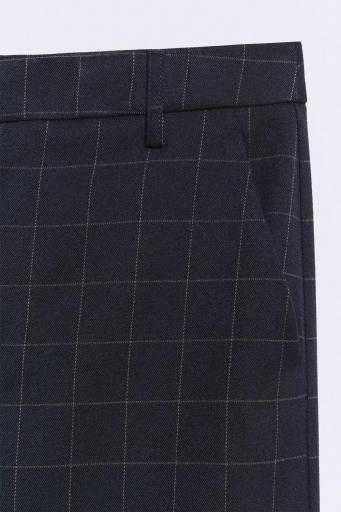 Pantalón palazzo azul marino raya diplomática Marmont [2]