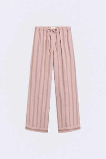 Pantalón rayas rosa tiro medio alto Niza [0]