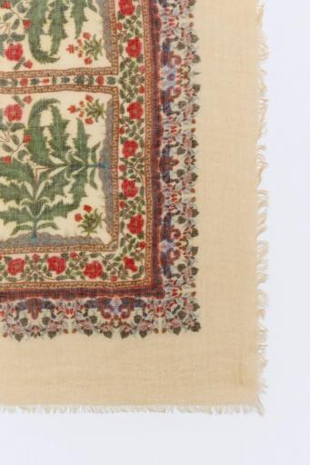 Pañuelo lana estampado motivos florales geométricos Lilibeth [2]