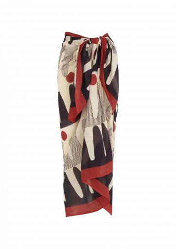 Pareo eclipse rojo y negro [0]