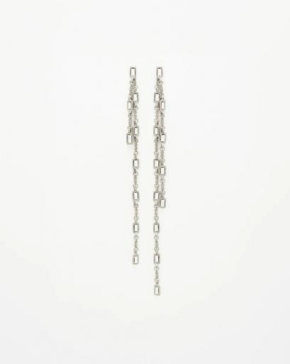 Pendientes Liora plata