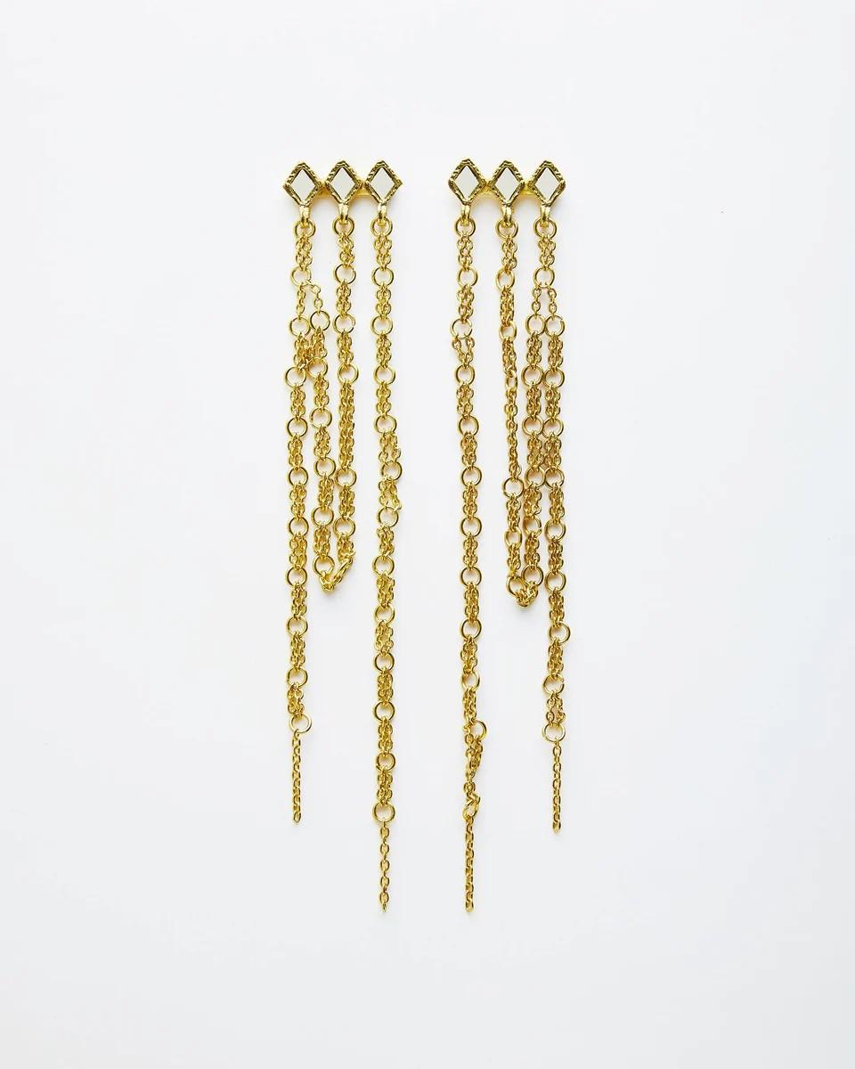 Pendientes Nyssia oro