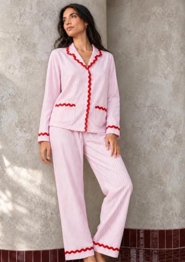 Pijama rayas rosas [1]