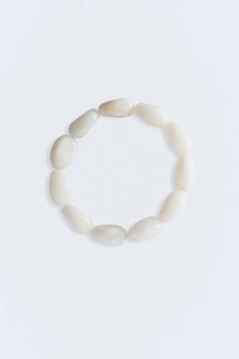 Pulsera piedras blanco Artic [0]