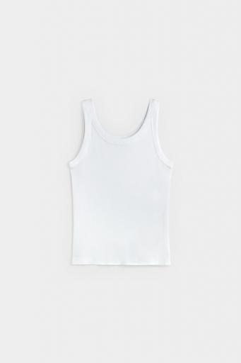 Tank top algodón blanco Cocacola lihgt