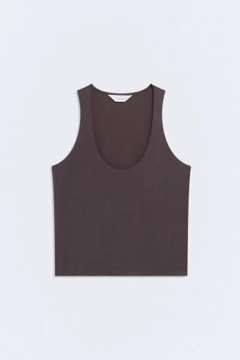 Top marrón Artemisa [0]