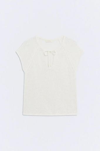Top calado blanco Emeu