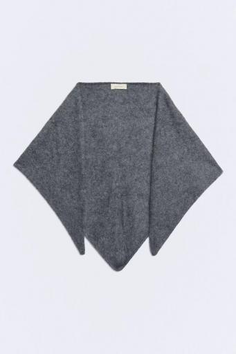 Toquilla lana y cashmere triangular medium grey Matisse [0]