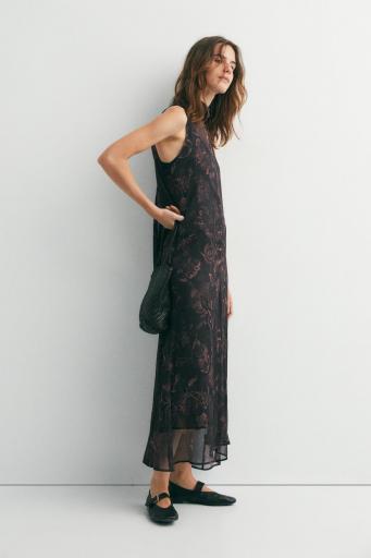 Vestido con lazada corte delantero Anais [2]