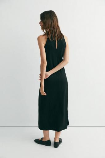 Vestido largo negro Manhattan [3]