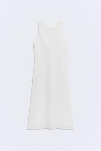 Vestido blanco bordados Provence [0]