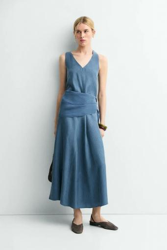 Vestido tirantes rayas azul Rochelle [3]