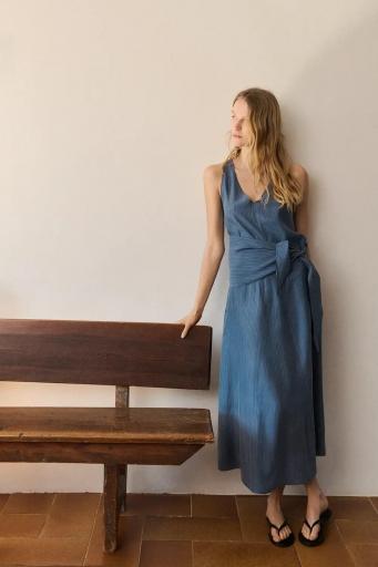 Vestido tirantes rayas azul Rochelle [6]