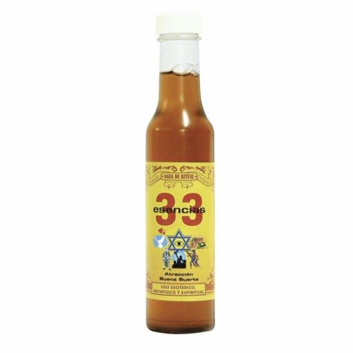 Agua de Ritual 33 Esencias 140ml. 33 essences Esoteric Water , Cologne , Místico, Espiritual
