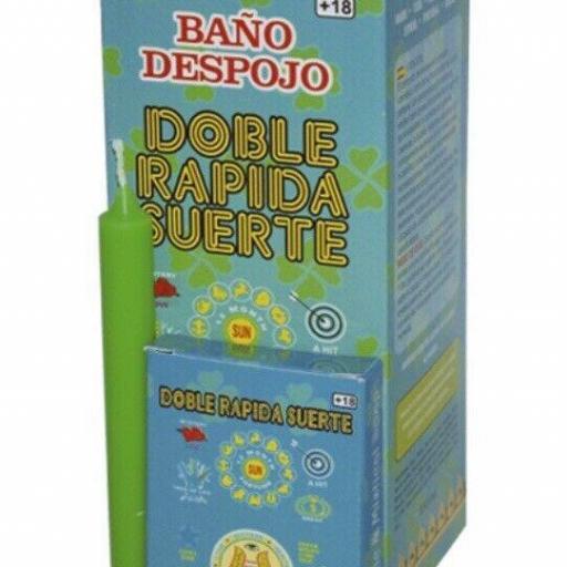 Baño Despojo Esoterico Doble Suerte Rapida 250ml. fast double luck Esoteric Soap/ Bath , Ritual