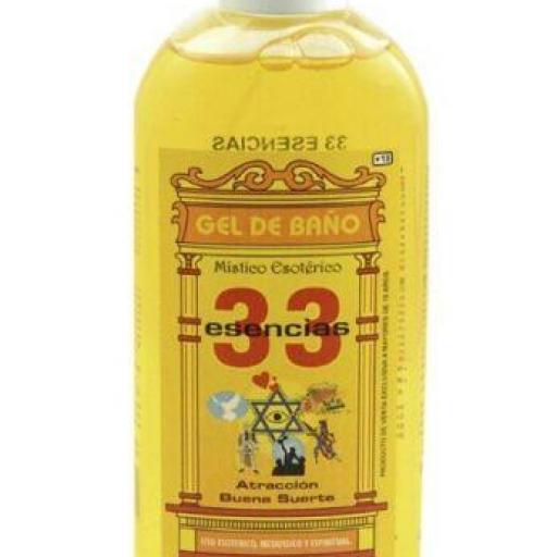 Gel de Baño Esoterico 33 Esencias 250ml. 33 essences Esoteric Bath , Ritual , Místico