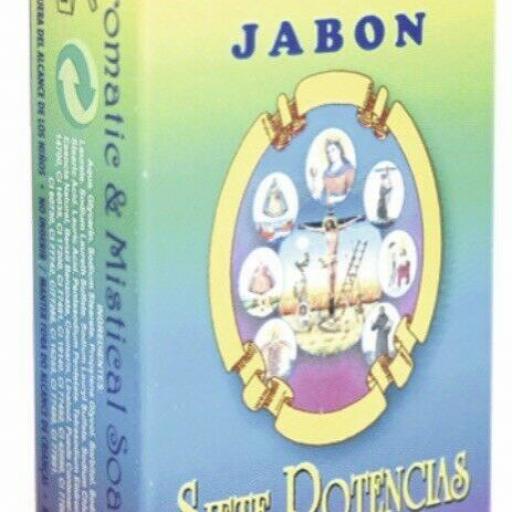 Jabon Esoterico 7 Potencias 100 gr. Esoteric Soap 7 powers