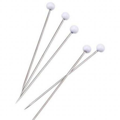  x10 White Voodoo Pin - x10 Alfiler Vudu Blanco 