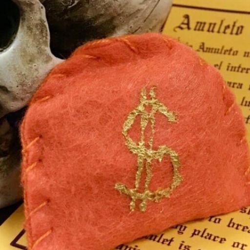 Amulet Ritualized Dolar , amuleto dinero, suerte y loterias