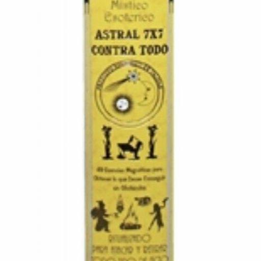 Incienso Varillas Esoterico Astral 7x7 Contra Todo - Esoteric Incense Ritual [0]