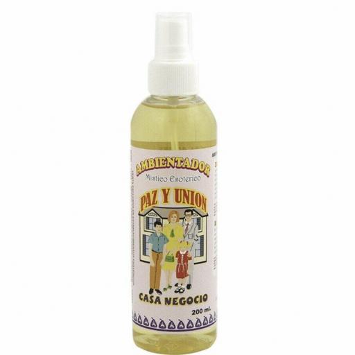 Ambientador Esoterico Paz & Union 200ml. peace and union esoteric air freshener 