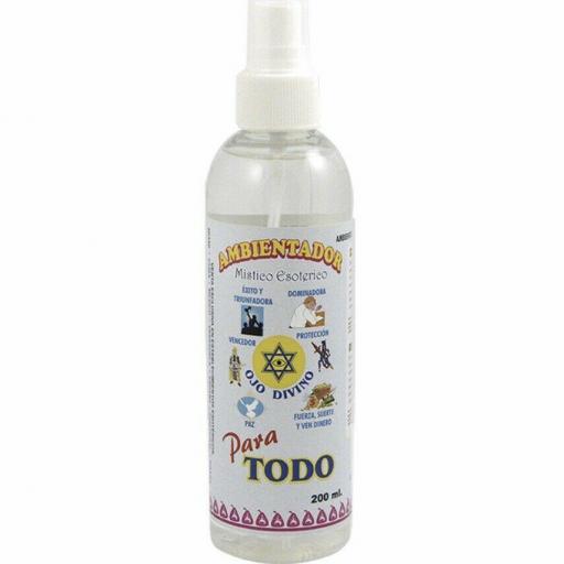 Ambientador Esoterico Ojo Divino/Para Todo 200ml. divine eye (for everything) esoteric air freshener
