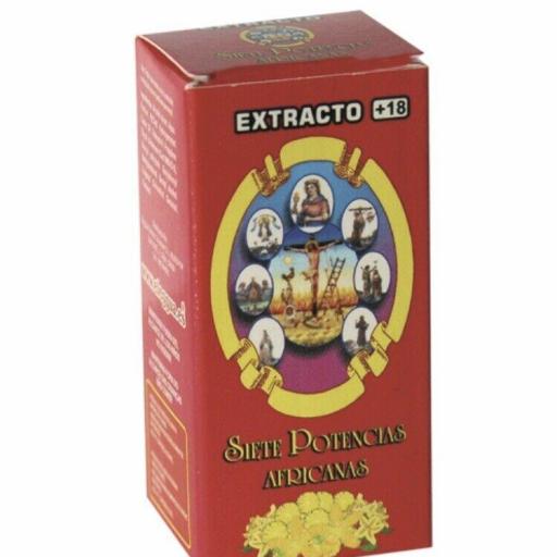 7 Potencias Africanas Extracto Esoterico- 7 African Powers Esoteric Extract 