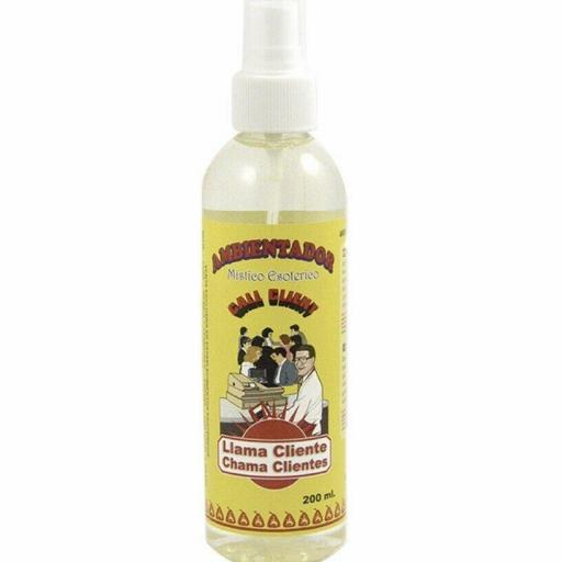 Ambientador Esoterico Llama Clientes 200ml. call customers  esoteric air freshener