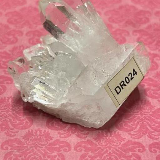 DR024 - drusa de cuarzo blanco  5 cm aprox.  [1]